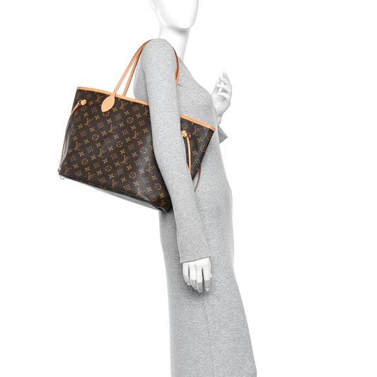 Monogram Neo Neverfull MM Rose Ballerine