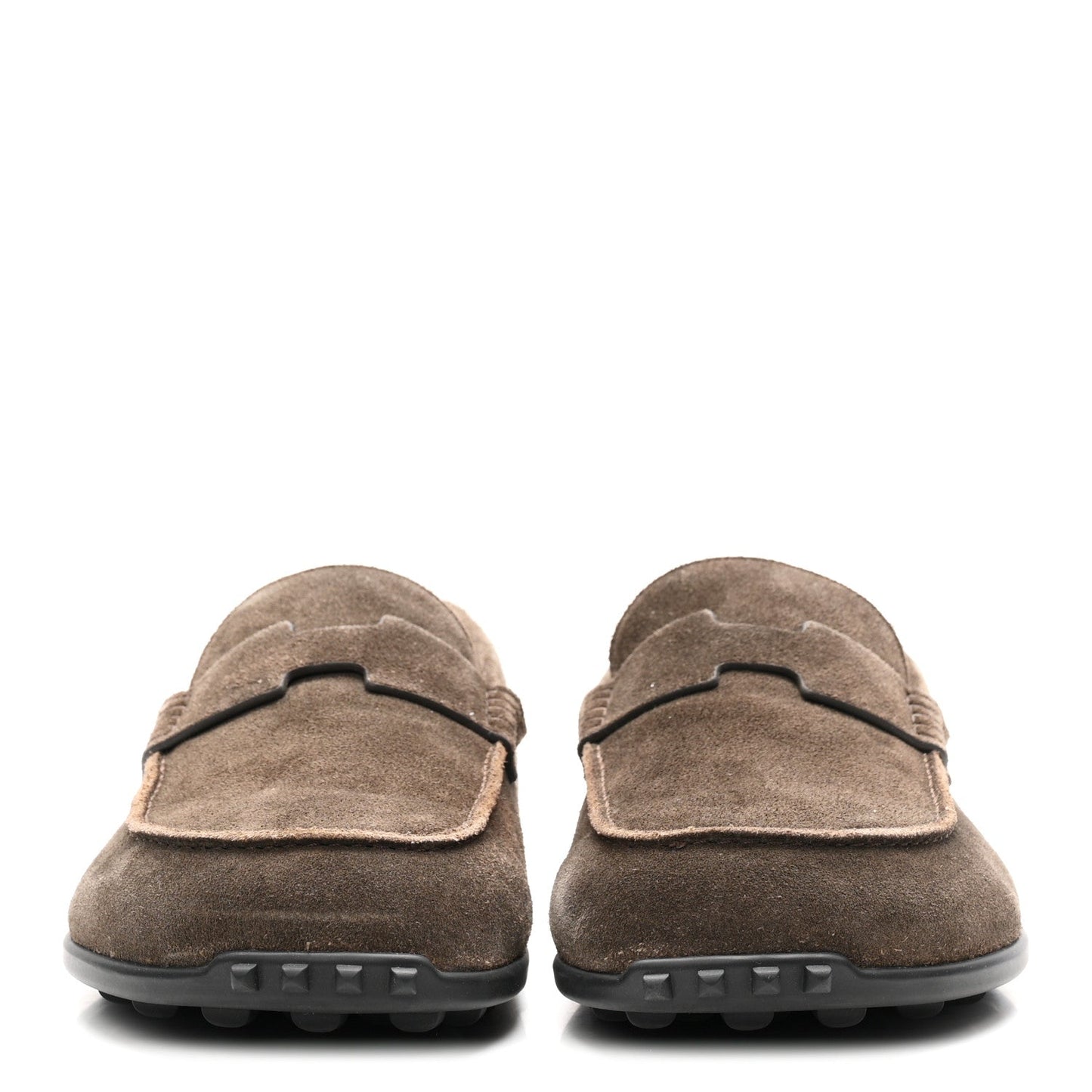 Suede Calfskin Mens Lazy Loafers 42 Ecorce