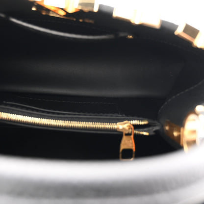 Taurillon Mother of Pearl Flowers Capucines BB Black