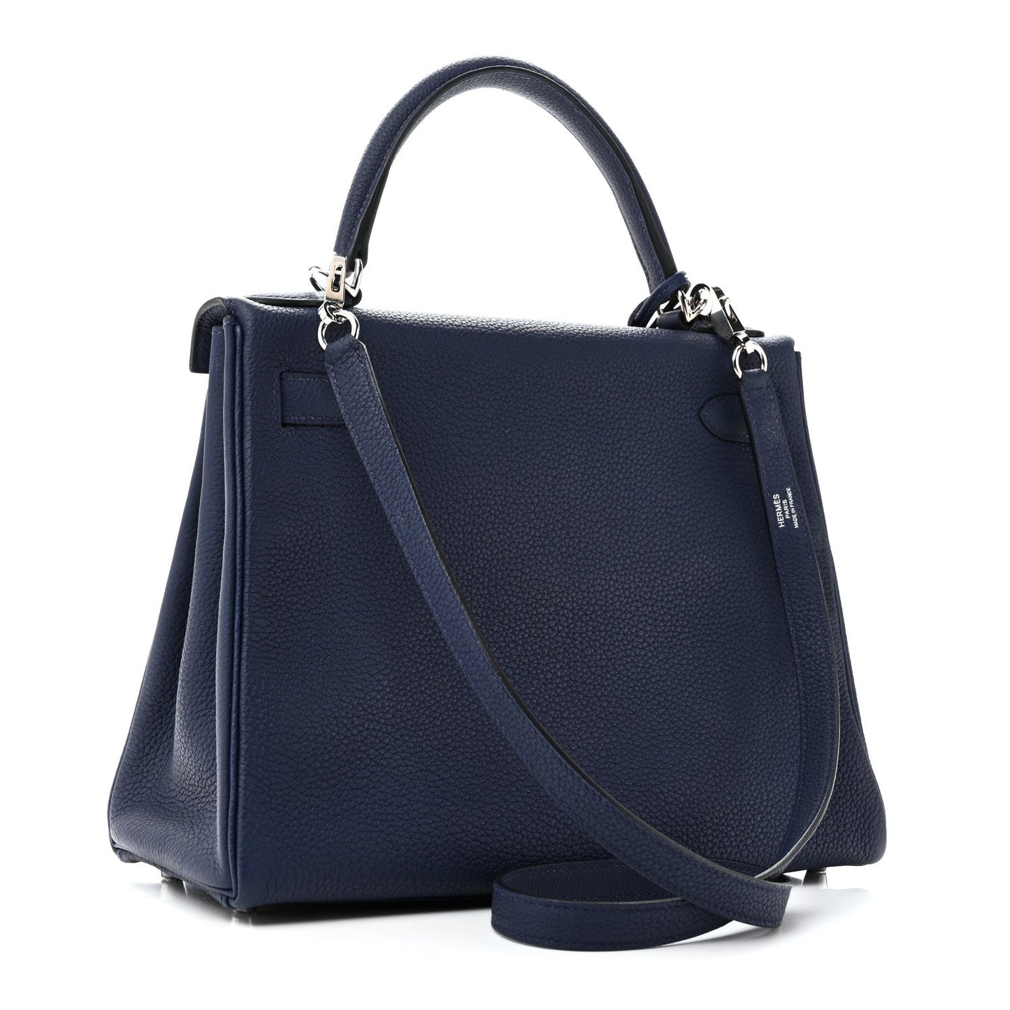 Togo Kelly Retourne 28 Bleu Saphir