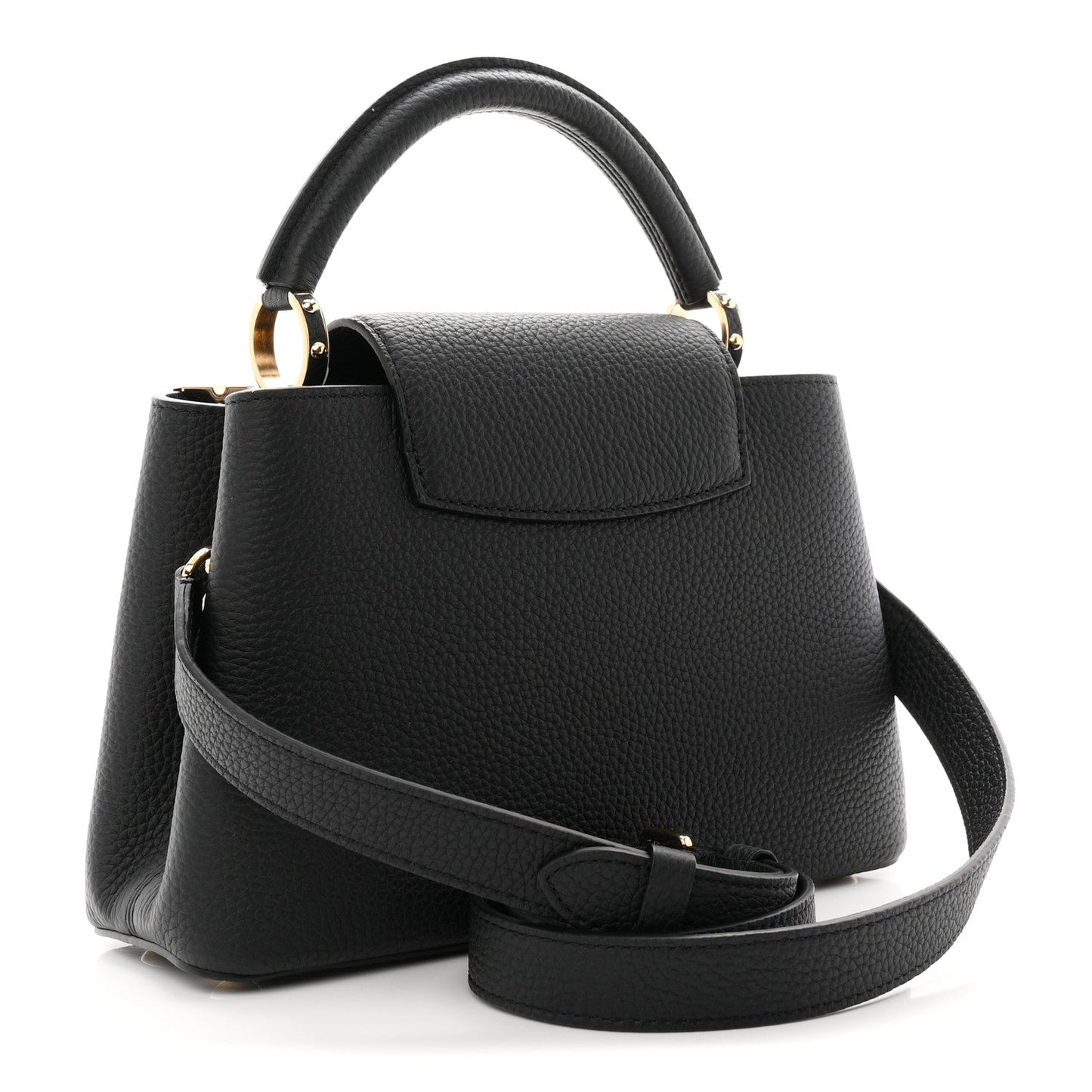 Taurillon Mother of Pearl Flowers Capucines BB Black