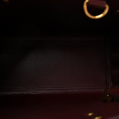 Calfskin Nano Supple Sac De Jour Red Velvet