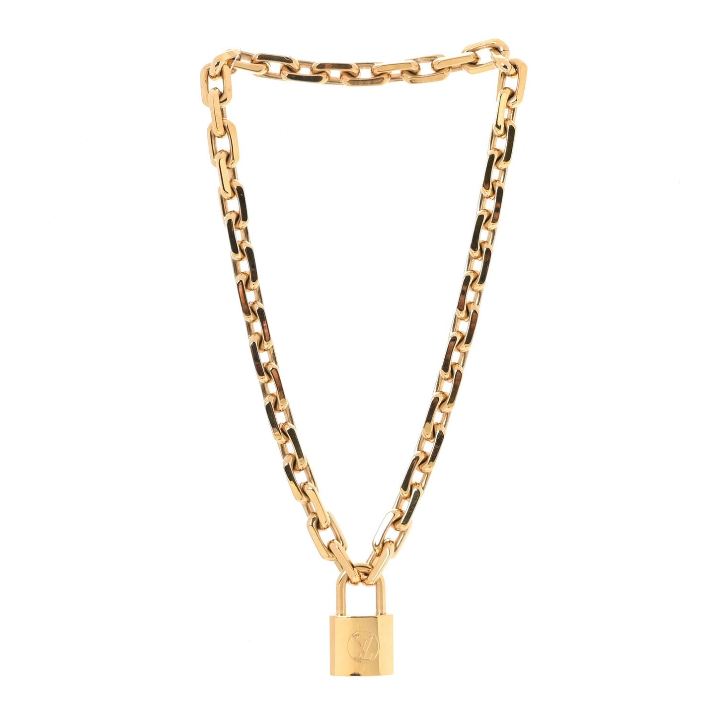 LV Edge Necklace Cadenas Gold