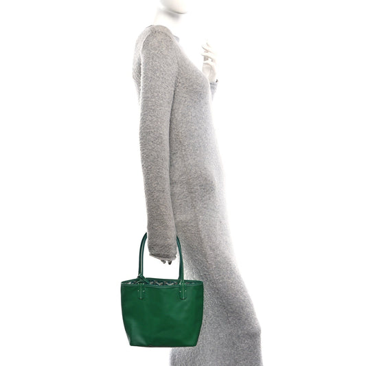 Goyardine Reversible Mini Anjou Green