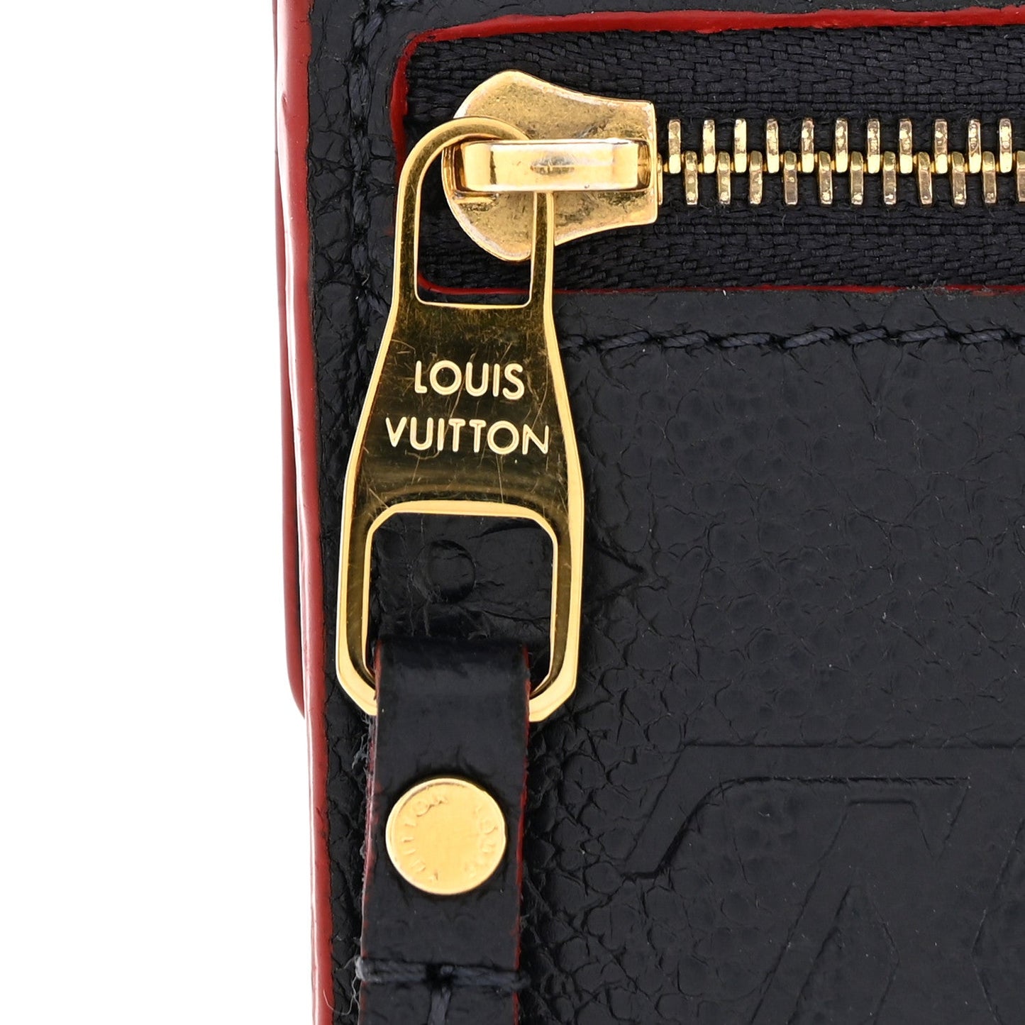 Empreinte Key Pouch Marine Rouge