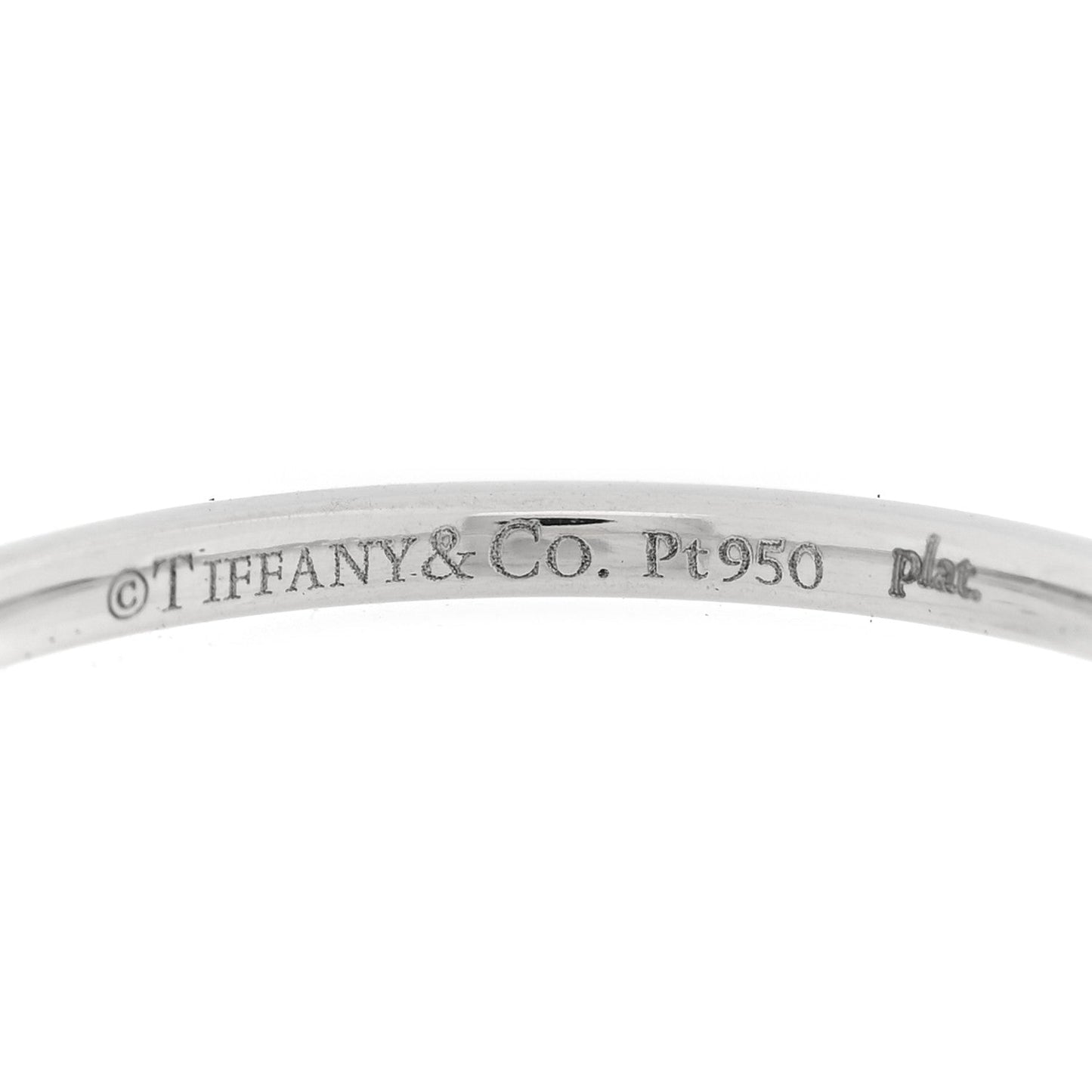 Platinum 1.5mm True Band Ring 56 7.5