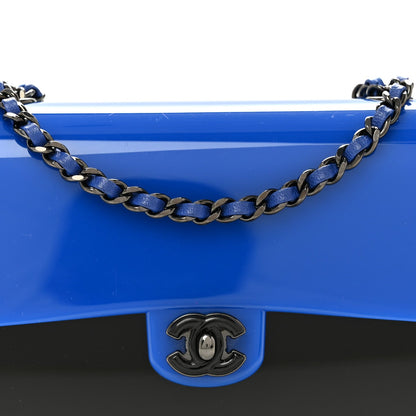 Plexiglass Plexi Coco Bag Black Blue