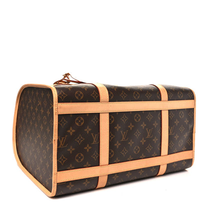 Monogram Dog Carrier 45