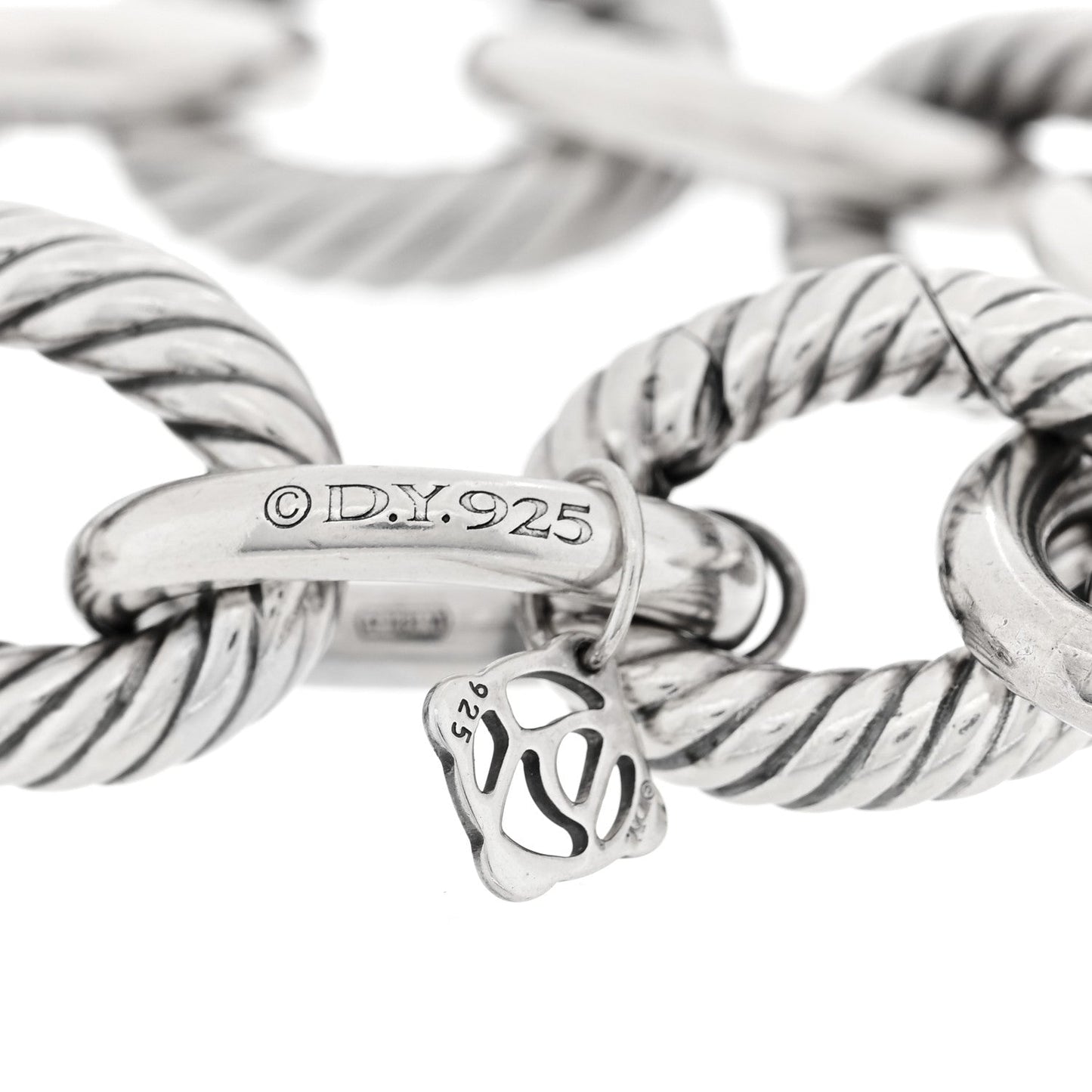 Sterling Silver 17mm Extra Large Oval Link Bracelet