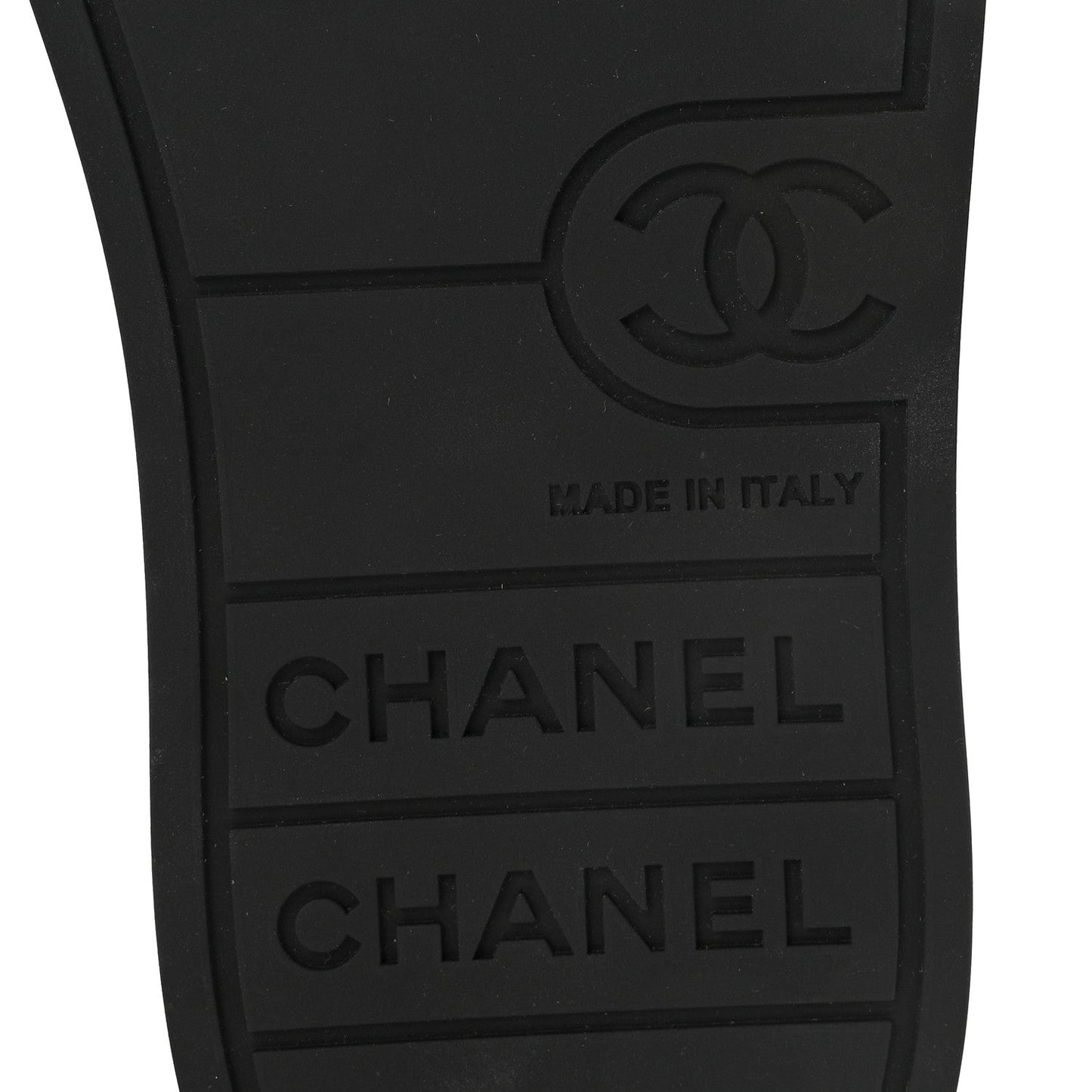 Lambskin Printed Logo Sneakers 37.5 Black