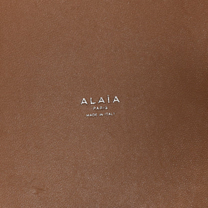 Alaia Calfskin Vienne Mina 32 Bag Sandy