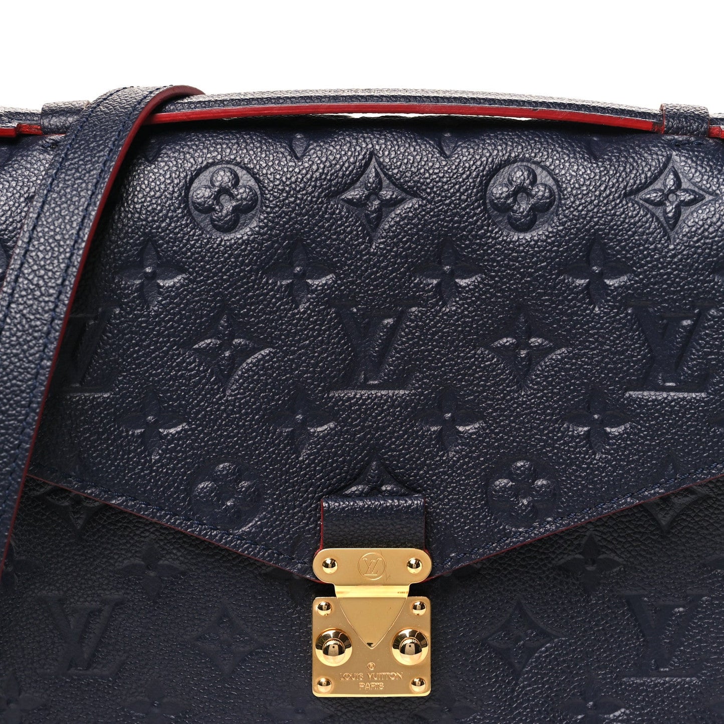 Empreinte Pochette Metis Marine Rouge