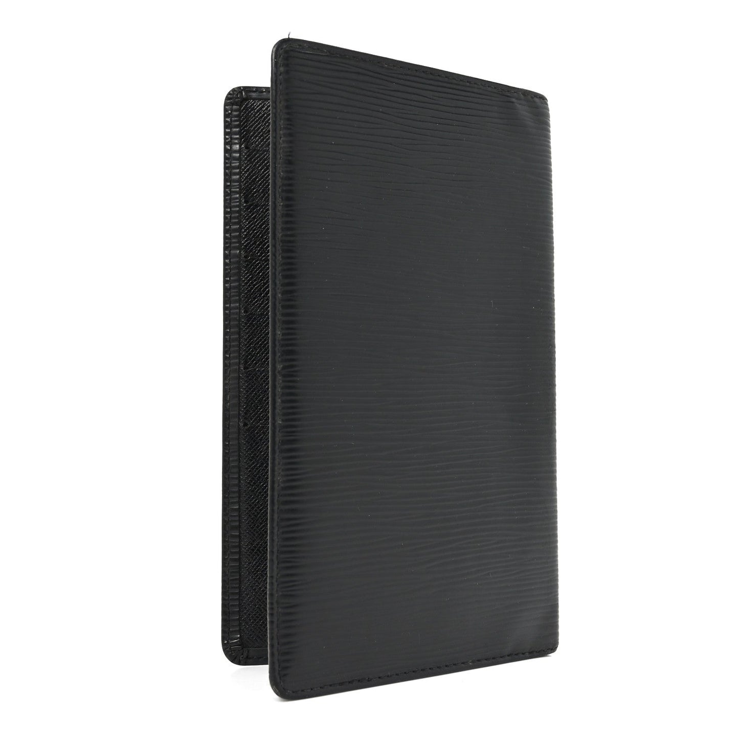 Epi Checkbook Organizer Wallet Black