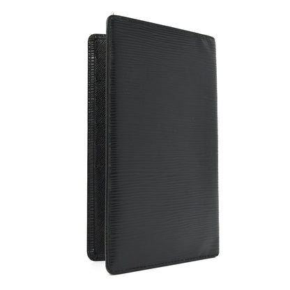 Epi Checkbook Organizer Wallet Black