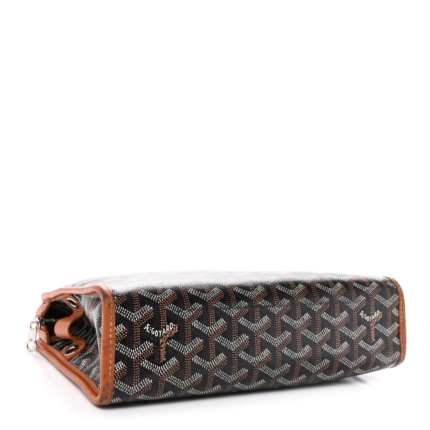 Goyardine Jouvence MM Toiletry Pouch Black Gold