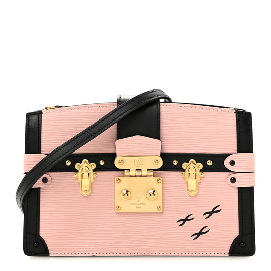 Epi Trunk Clutch Rose Ballerine