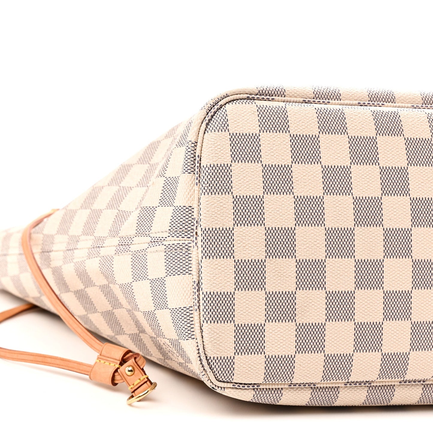 Damier Azur Neo Neverfull MM Rose Ballerine