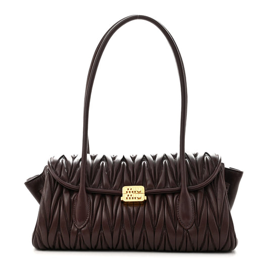 Nappa Matelasse Shoulder Bag Radica