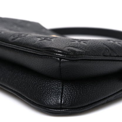 Empreinte Monogram Liv Pochette Black