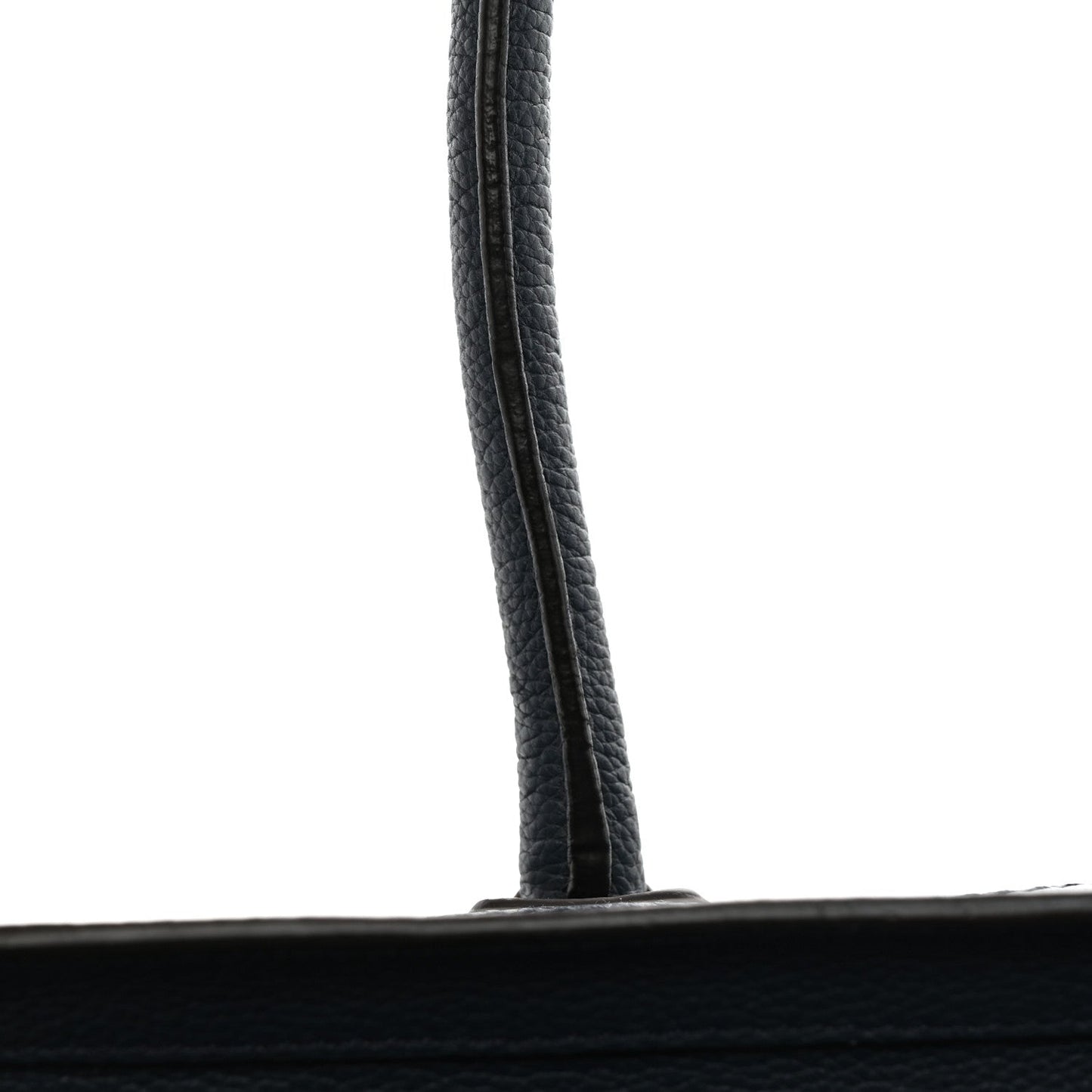 Drummed Calfskin Mini Luggage Slate