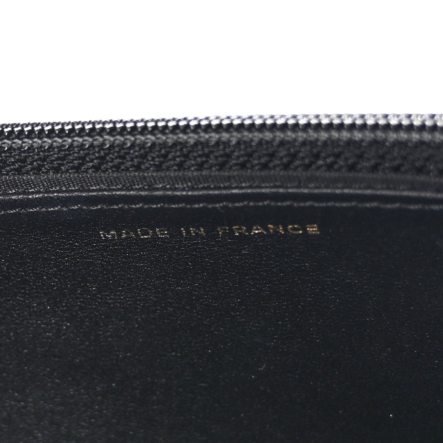 Caviar Quilted Boy Wallet On Chain WOC Black