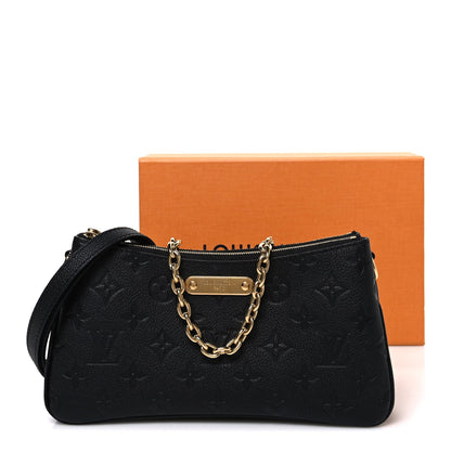Empreinte Monogram Liv Pochette Black