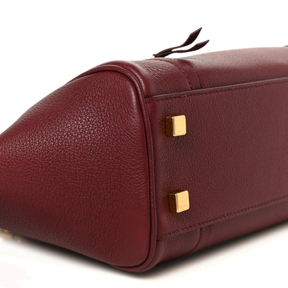 Grained Calfskin Little New Luggage Syrah