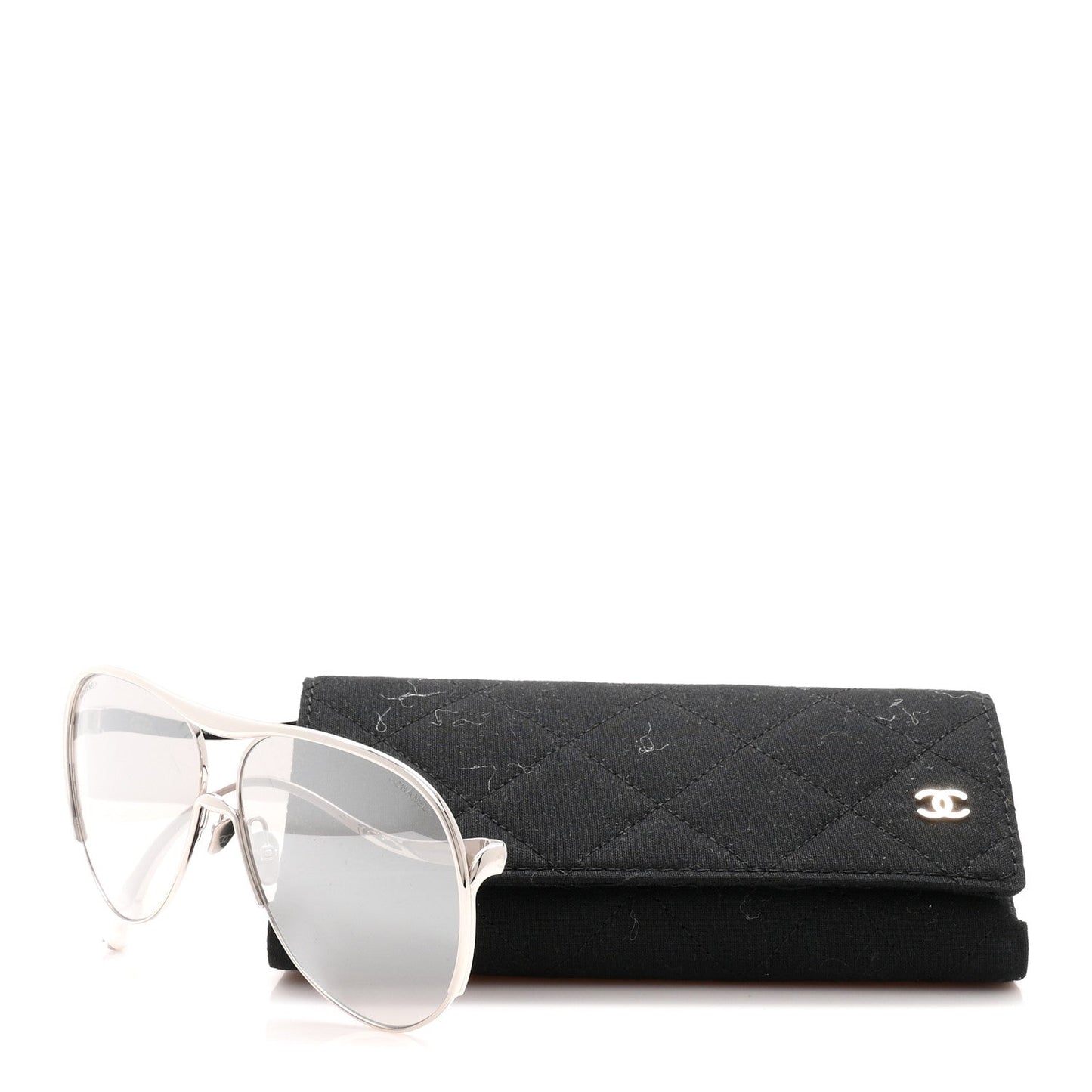 Mirrored Pilot Sunglasses 71790 Silver