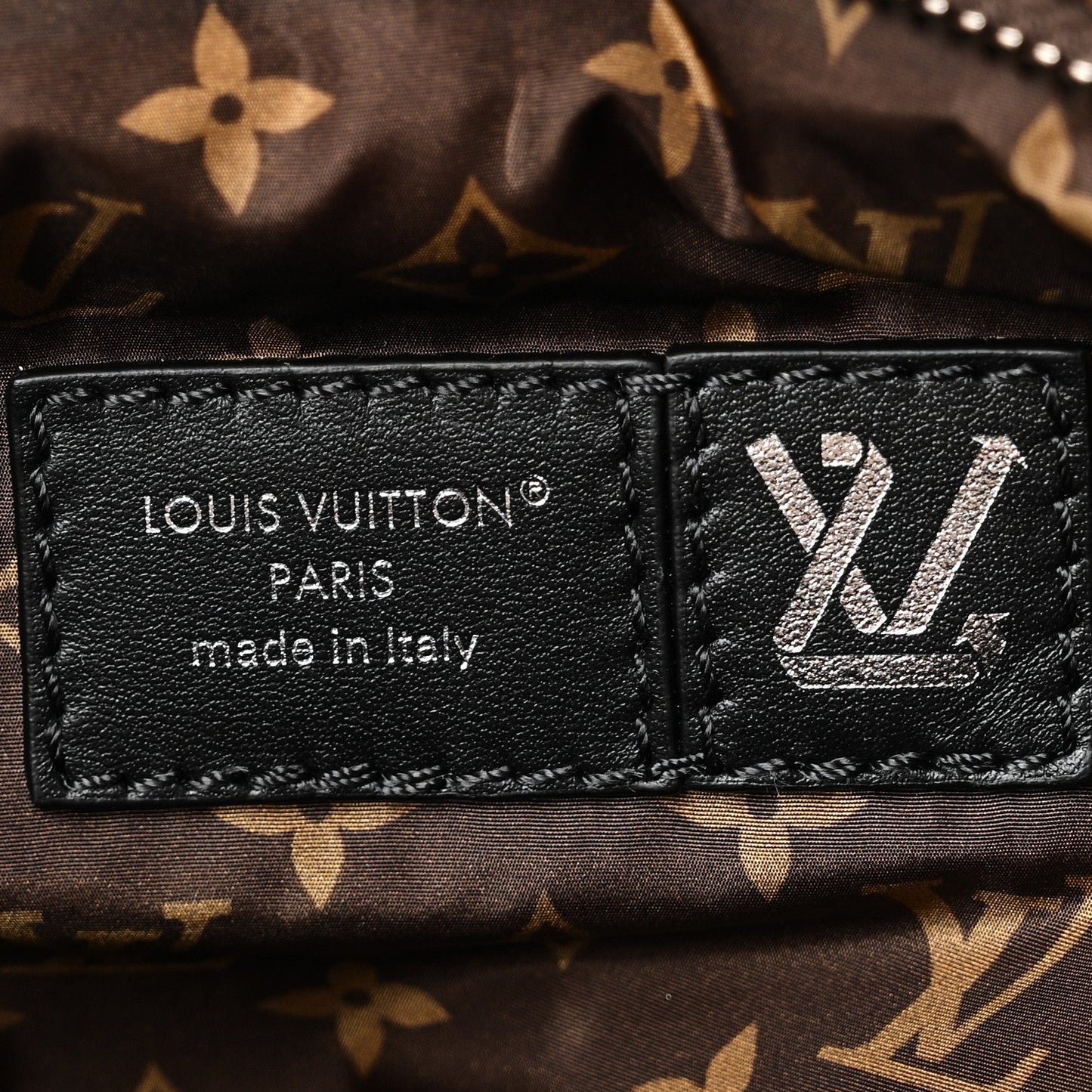 Econyl Monogram LV Ski High Rise Bumbag Black Jeans