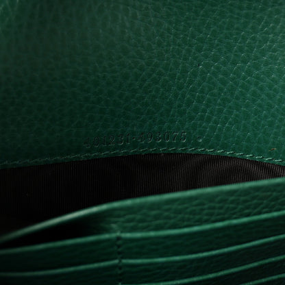 Calfskin Mini Dionysus Chain Wallet Emerald