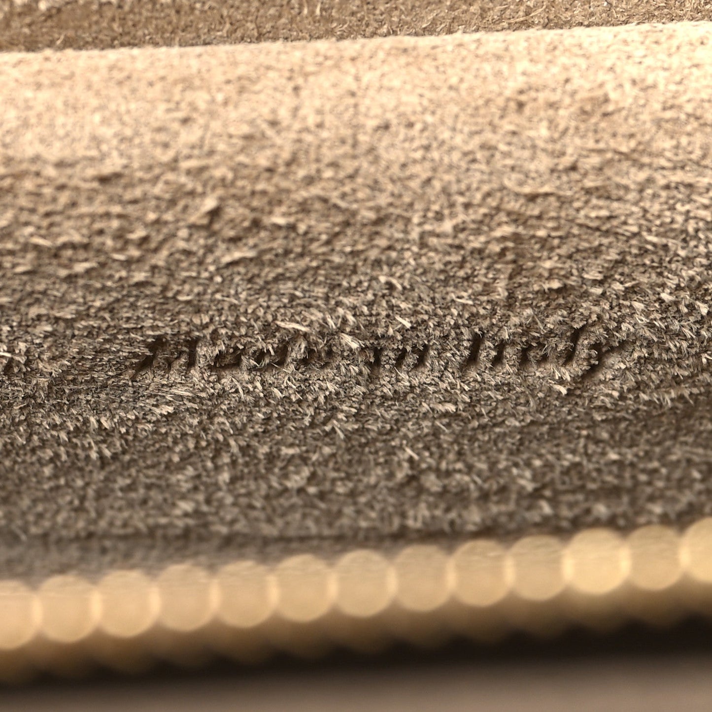 Grained Calfskin Micro Belt Bag Light Taupe