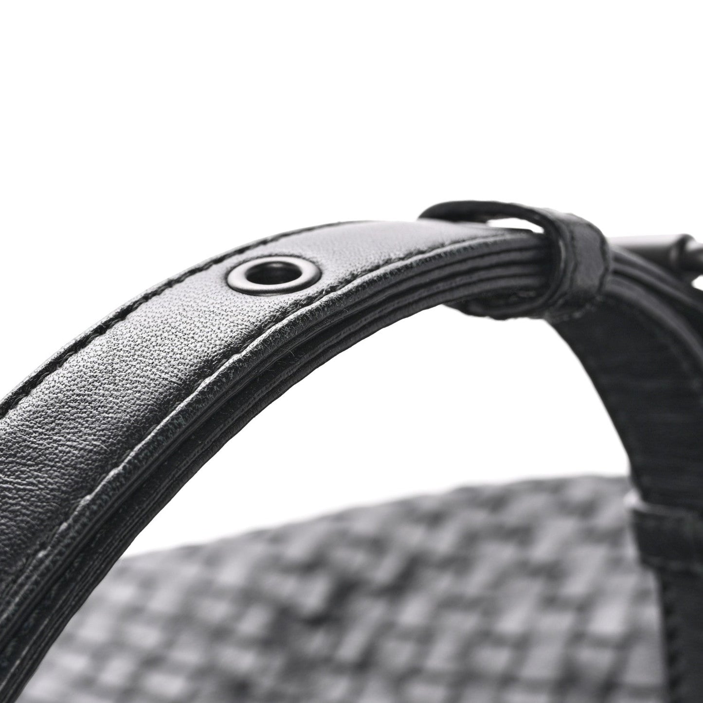 Nappa Intrecciato Medium Roma Tote Black