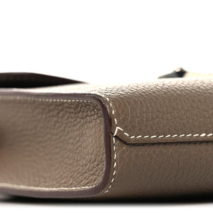 Togo Sac A Depeches 21 Messenger Bag Etoupe