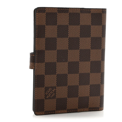Damier Ebene Small Ring Agenda Cover