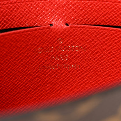 Monogram Jeanne Wallet Coquelicot