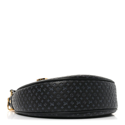 Calfskin Embossed Monogram Loop Black