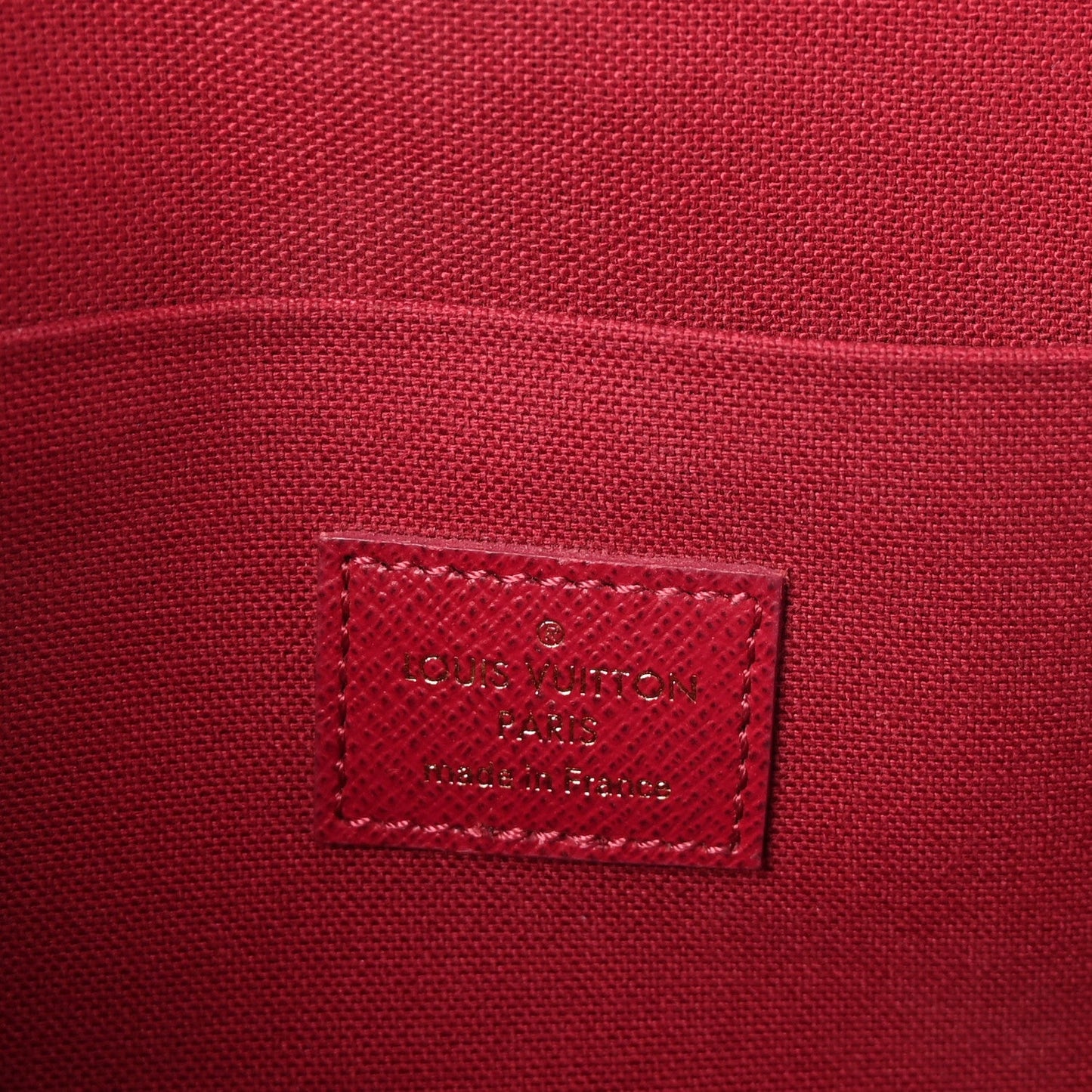 Monogram Pochette Felicie Chain Wallet Fuchsia