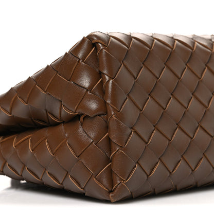 Nappa Intrecciato Small Andiamo Shoulder Bag Nocciola