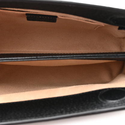 Calfskin GG Web Small Ophidia Chain Shoulder Bag Black
