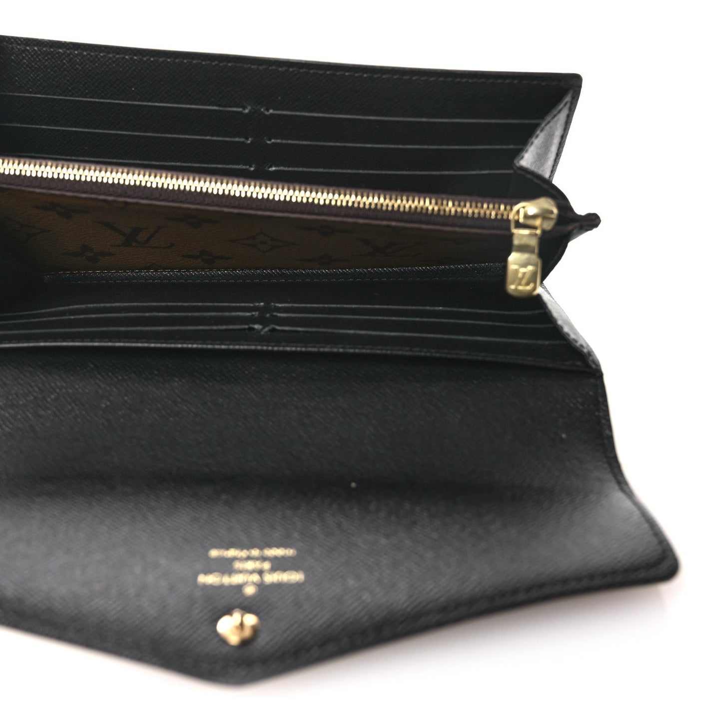 Reverse Monogram Giant Sarah Wallet
