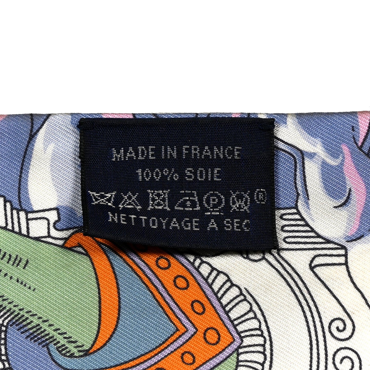 Silk Sur Mon Nuage Twilly Bleu Black Mauve