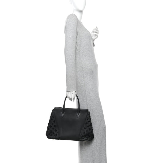 Veau Cachemire Tote W PM Black