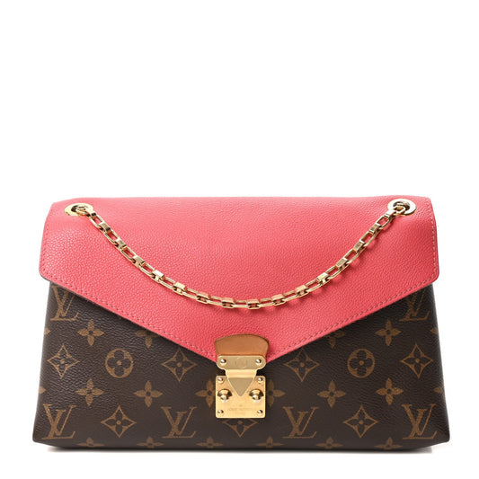 Monogram Pallas Chain Rose Litchi