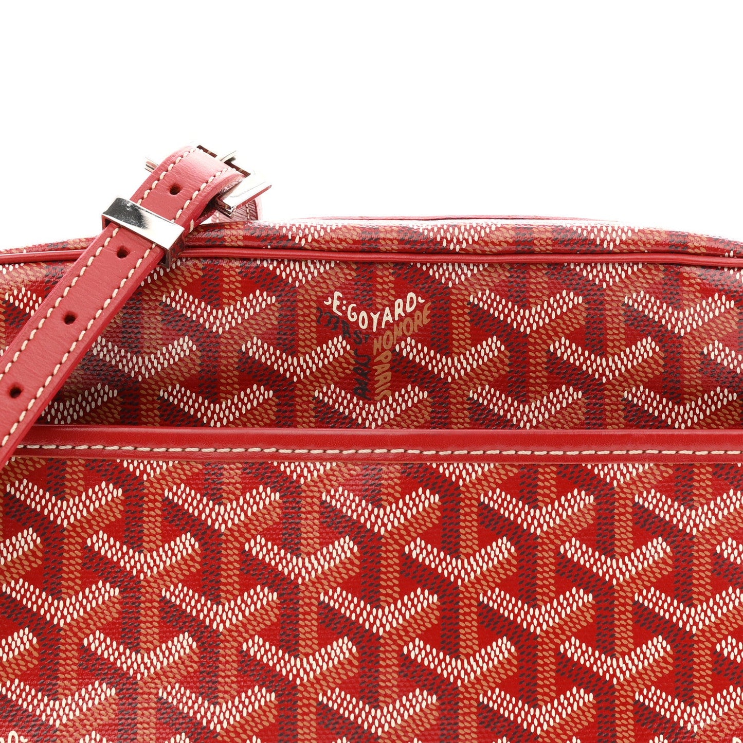 Goyardine Sac Cap Vert Red