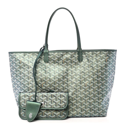 Iridescent Goyardine Saint Louis PM Pearly Green