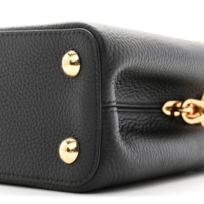Taurillon Mother of Pearl Flowers Capucines BB Black