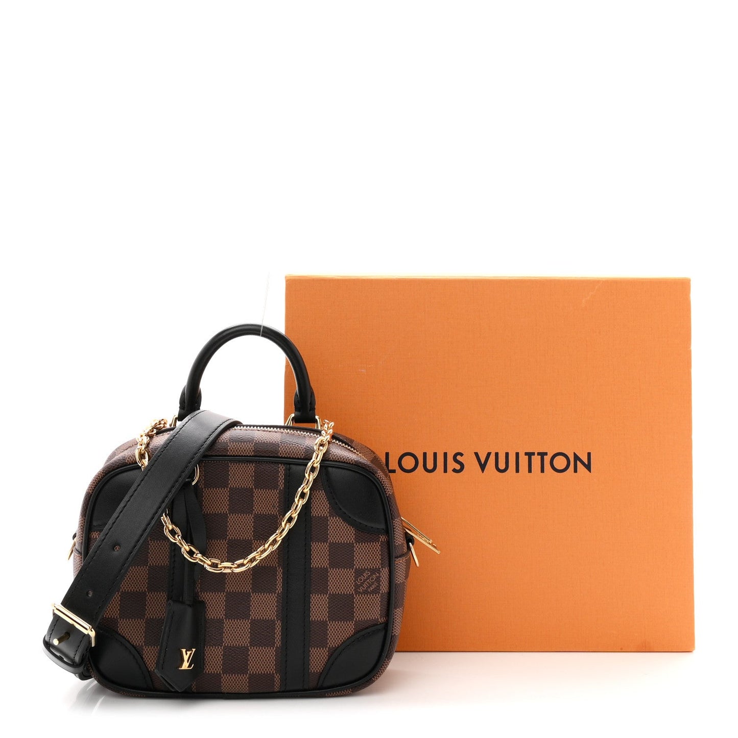 Damier Ebene Valisette Souple BB Black