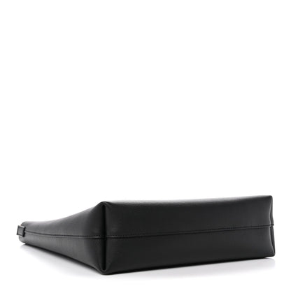 Calfskin Toy Shopping Tote Black