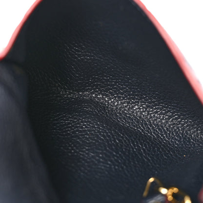 Empreinte Key Pouch Marine Rouge