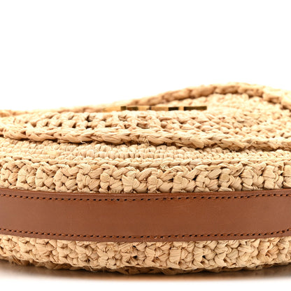 Raffia Sac Round Naturel